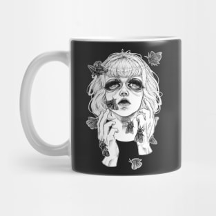 Moth Girl Mug